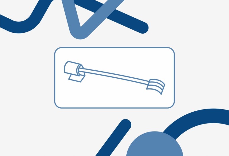 PINETS Broszka GITARA elektryczna BIAŁA ozdoba