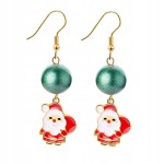Kolczyki świąteczne Św. Mikołaj