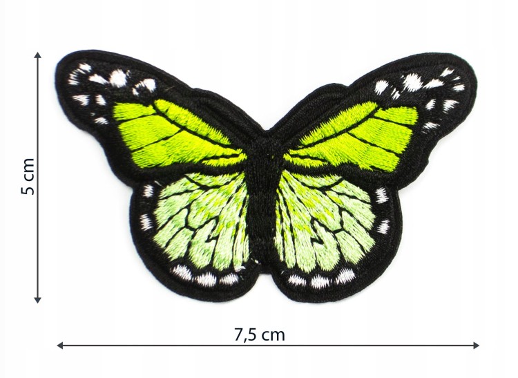 Naszywka TERMO naprasowanka Motyl Motylek Łata