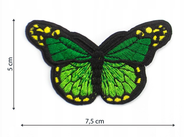 Naszywka TERMO naprasowanka Motyl Motylek Łata