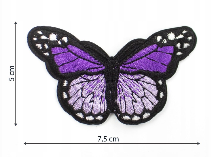 Naszywka TERMO naprasowanka Motyl Motylek Łata