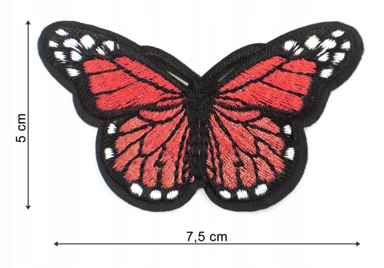 Naszywka TERMO naprasowanka Motyl Motylek Łata