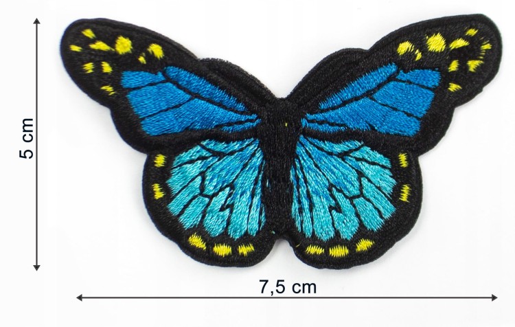 Naszywka TERMO naprasowanka Motyl Motylek Łata