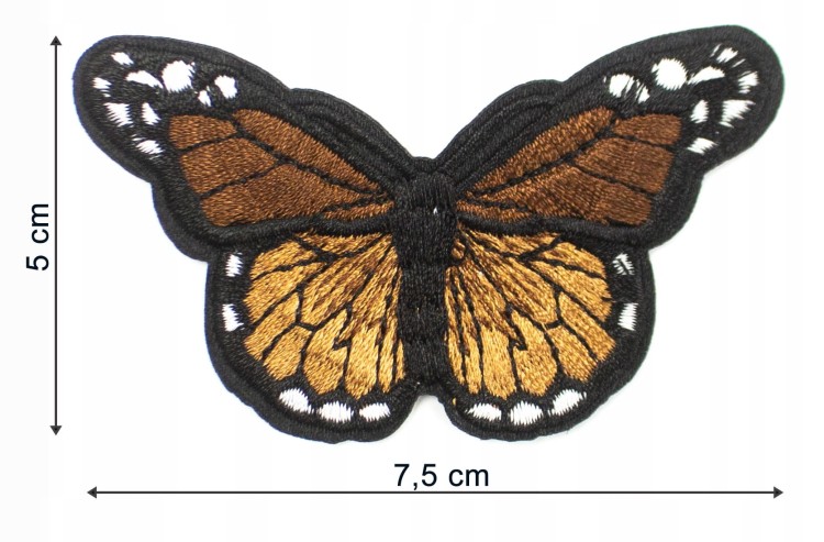Naszywka TERMO naprasowanka Motyl Motylek Łata