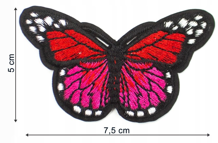 Naszywka TERMO naprasowanka Motyl Motylek Łata