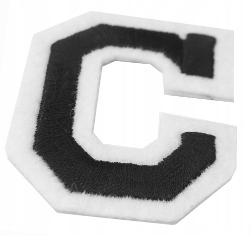 Naszywka TERMO naprasowanka LITERA C Literka Łata