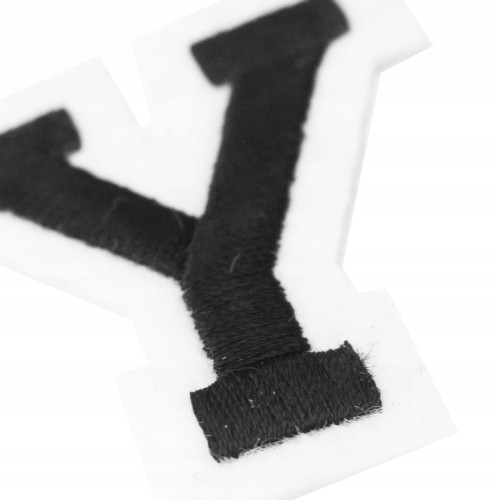 Naszywka TERMO naprasowanka LITERA Y Literka Łata