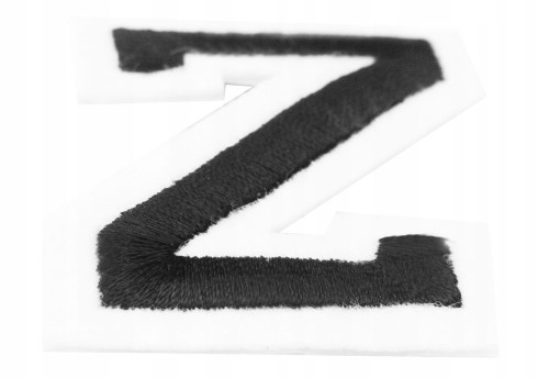 Naszywka TERMO naprasowanka LITERA Z Literka Łata