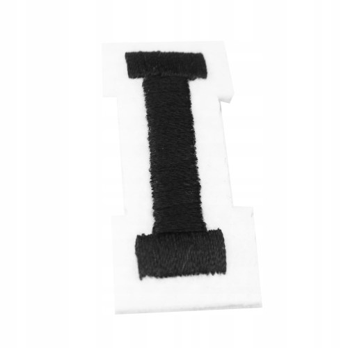 Naszywka TERMO naprasowanka LITERA I Literka Łata