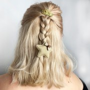 ZESTAW SPINEK Spinki Kokardka Spinka Kwiatek