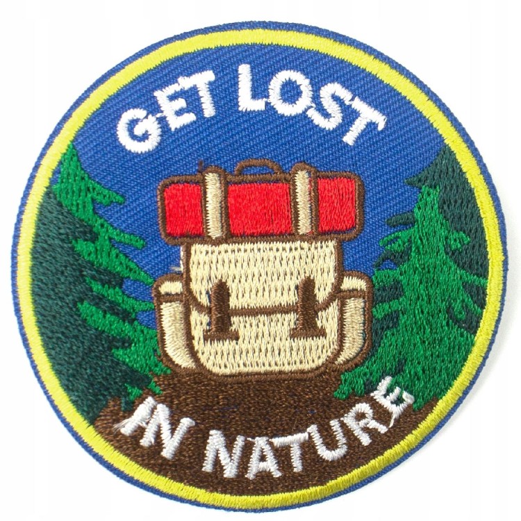 Naszywka TERMO Naprasowanka Get los in nature Łata