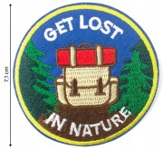 Naszywka TERMO Naprasowanka Get los in nature Łata