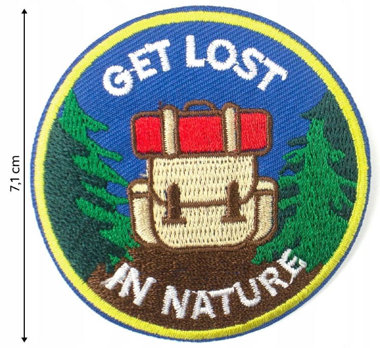 Naszywka TERMO Naprasowanka Get los in nature Łata