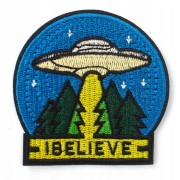 Naszywka TERMO Naprasowanka I belive Ufo Łata