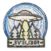 Naszywka TERMO Naprasowanka I belive Ufo Łata