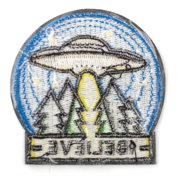 Naszywka TERMO Naprasowanka I belive Ufo Łata
