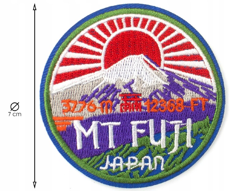 Naszywka TERMO Naprasowanka Mt Fuji Widok Japan