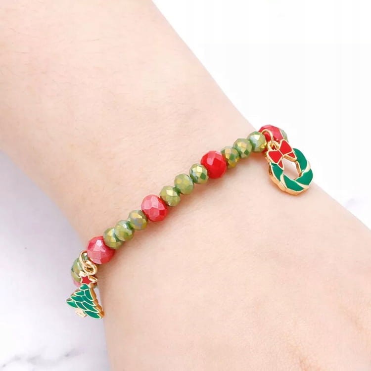 BRANSOLETKA świąteczna Choinka Święta Prezent