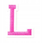 Naszywka TERMO naprasowanka LITERA L Literka Łata