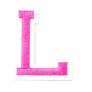 Naszywka TERMO naprasowanka LITERA L Literka Łata
