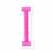 Naszywka TERMO naprasowanka LITERA I Literka Łata