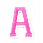 Naszywka TERMO naprasowanka LITERA A Literka Łata