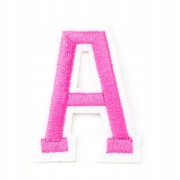 Naszywka TERMO naprasowanka LITERA A Literka Łata