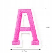 Naszywka TERMO naprasowanka LITERA A Literka Łata