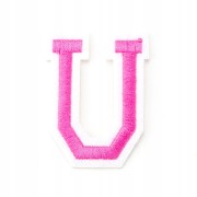 Naszywka TERMO naprasowanka LITERA U Literka Łata