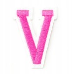 Naszywka TERMO naprasowanka LITERA V Literka Łata