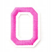 Naszywka TERMO naprasowanka LITERA O Literka Łata