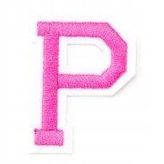 Naszywka TERMO naprasowanka LITERA P Literka Łata