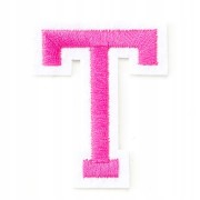 Naszywka TERMO naprasowanka LITERA T Literka Łata