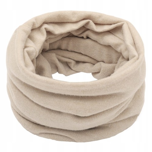 KOMIN na szyję Ecru miękki Szalik Chusta Szal