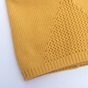 KOMIN na szyję żółty miękki Szalik Chusta Szal