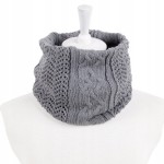 KOMIN na szyję Szary