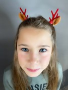 OPASKA spinki Rogi uszy renifera świąteczne Uszka