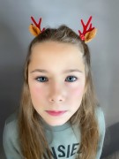 OPASKA spinki Rogi uszy renifera świąteczne Uszka