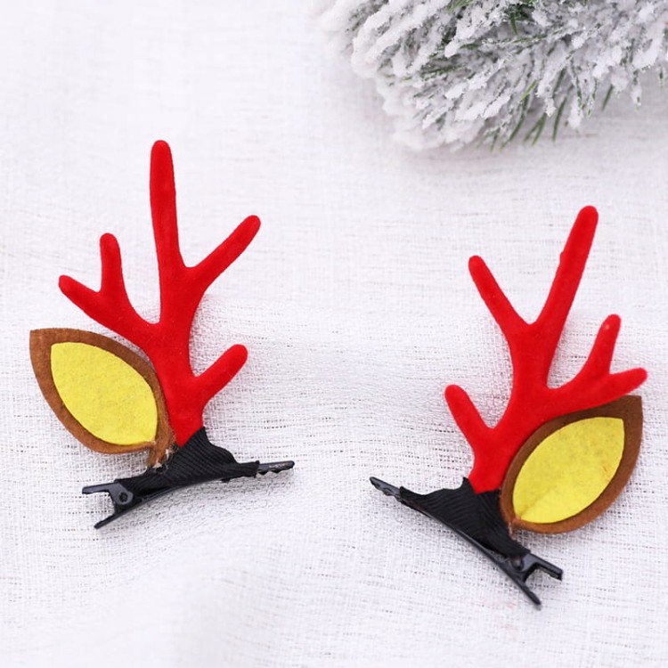 OPASKA spinki Rogi uszy renifera świąteczne Uszka