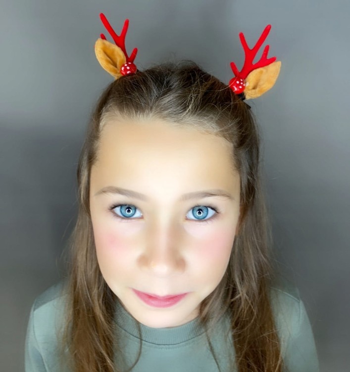 OPASKA spinki Rogi uszy renifera świąteczne Uszka