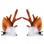 Spinki rogi uszka Renifer