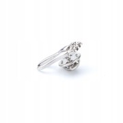 PINETS przypinka Srebrna Korona Ząb Dentysta