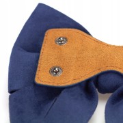 PASEK ozdobny do Sukienki Tuniki Granat Elastyczny