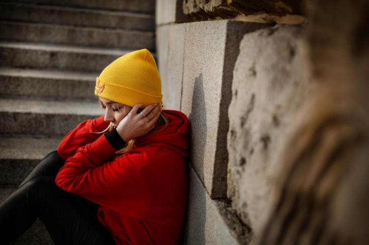 CZAPKA Little Angel żółta różowe haftowane Logo