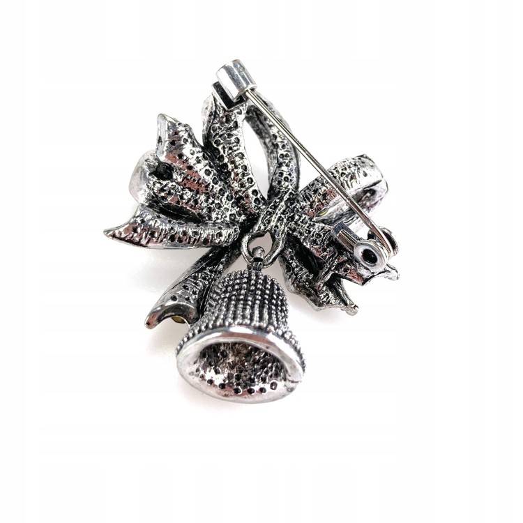 PINETS broszka świąteczna Dzwoneczek święta ozdoba