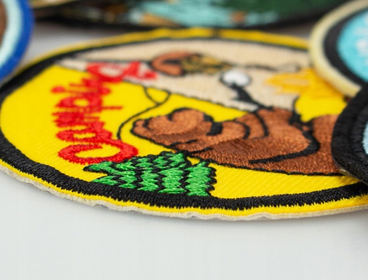 ZESTAW Naszywki TERMO Harcerskie Camping Góry Las