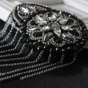 2 Naramienniki naszywka pagony srebrne ozdoba