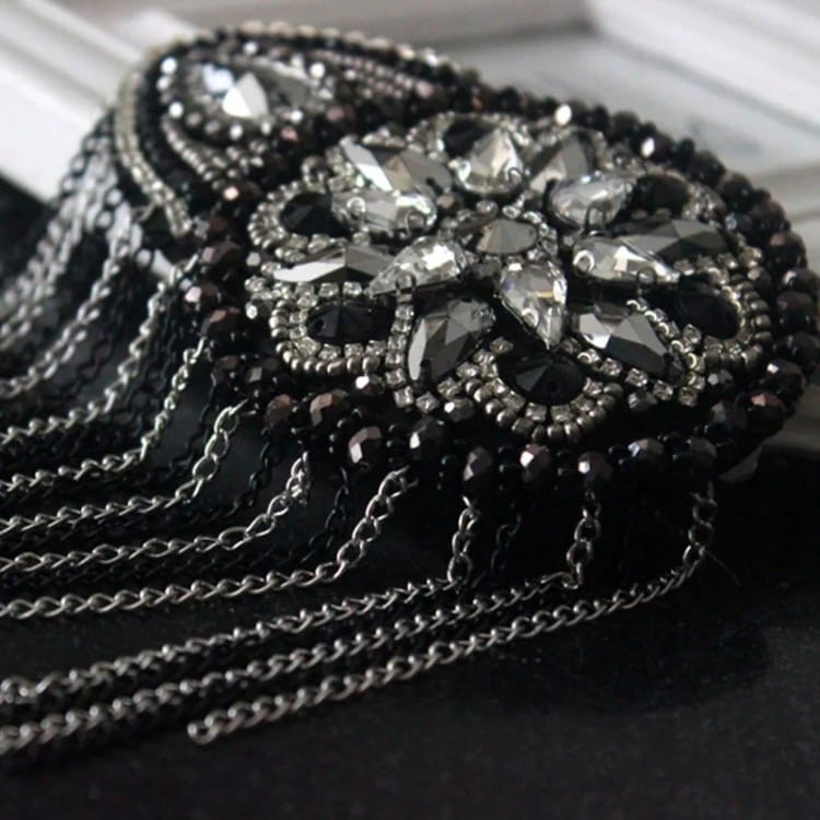 2 Naramienniki naszywka pagony srebrne ozdoba