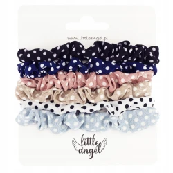 GUMKI do włosów ZESTAW 6 szt Scrunchie frotki