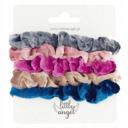 GUMKI do włosów ZESTAW 5 szt Scrunchie frotki